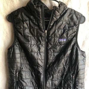 Patagonia Women's Nano Puff Vest Black Large